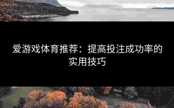 爱游戏体育推荐：提高投注成功率的实用技巧