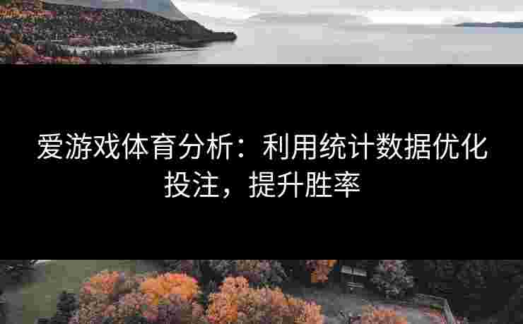 爱游戏体育分析：利用统计数据优化投注，提升胜率